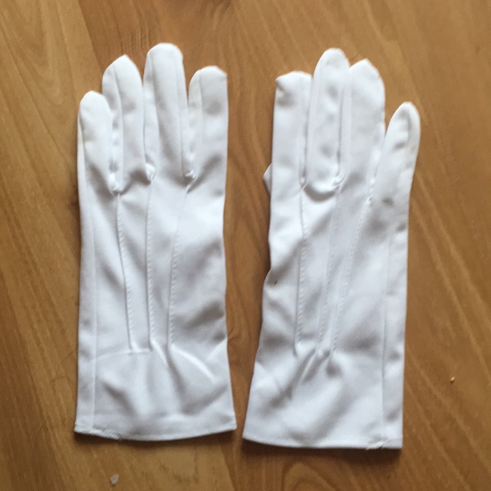 White gloves
